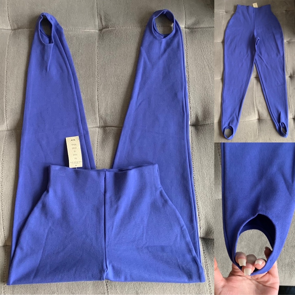 3 For $20 NWT EXPRESS Stirrup Style Leggings Blue